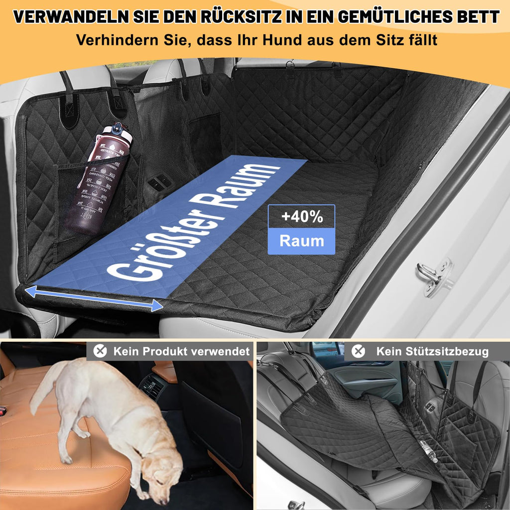 Purecas Hundedecke mit festem Boden
