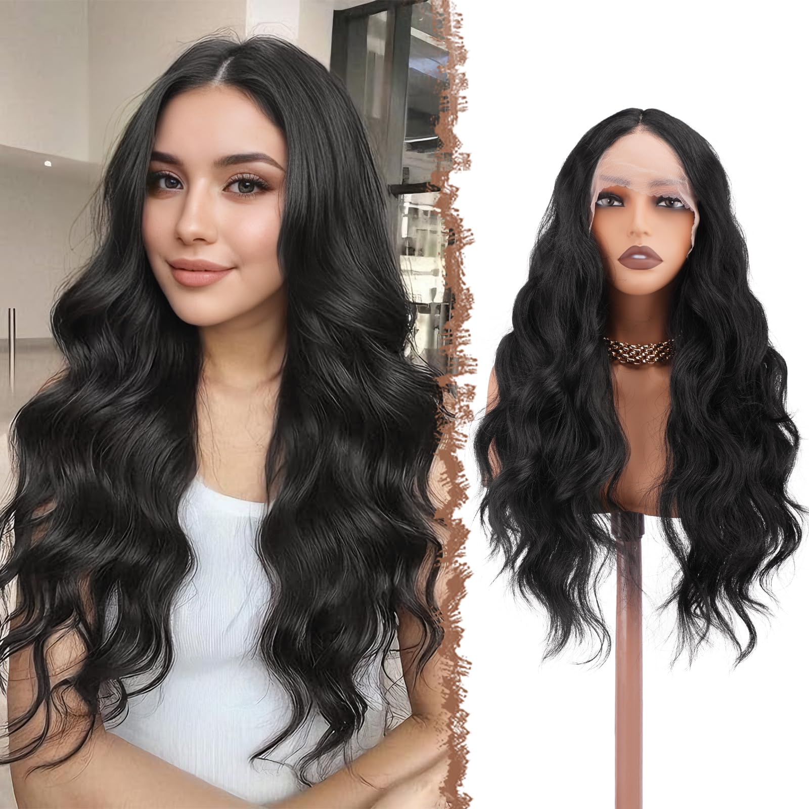Lace Front Perücke  70cm