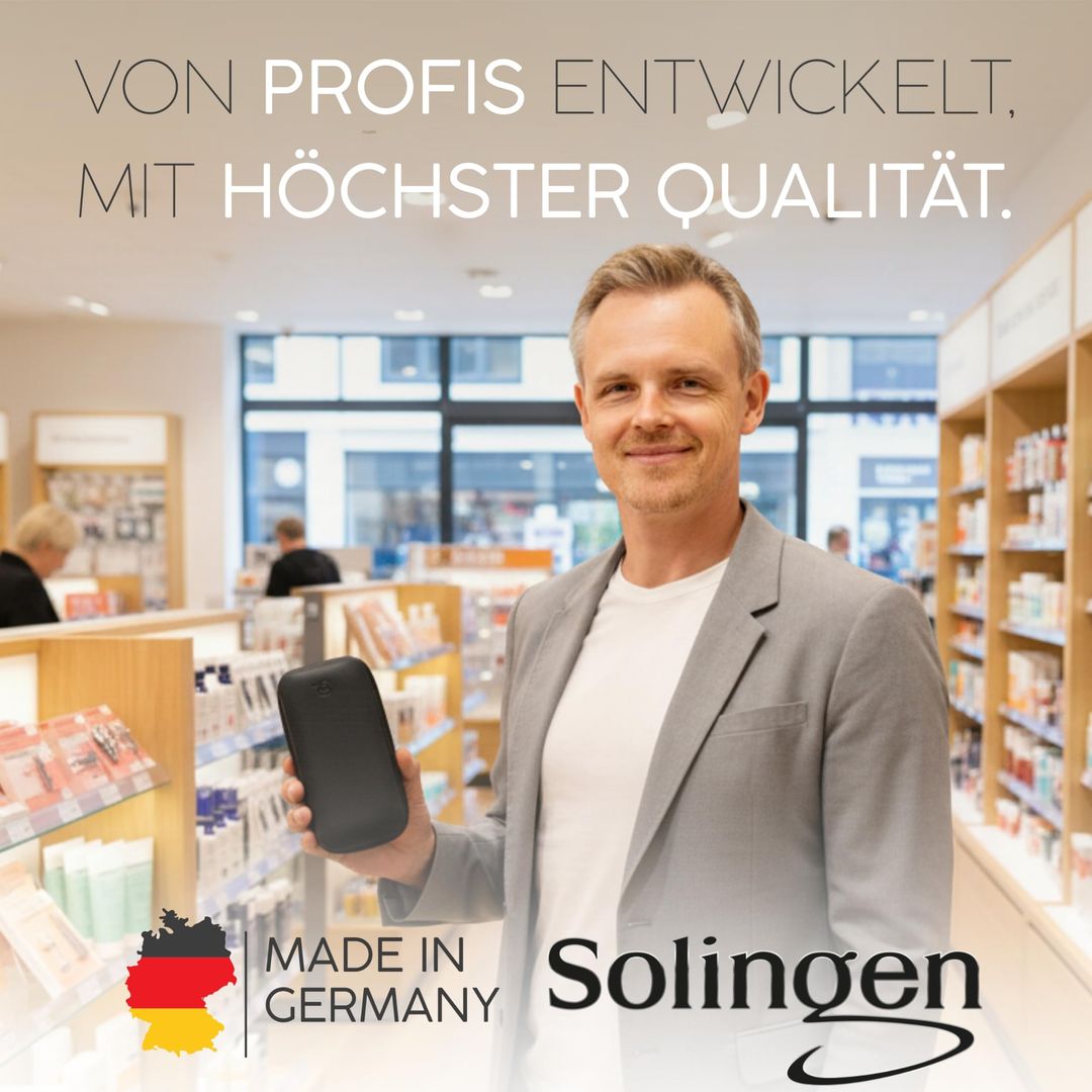 Solingen Maniküre Set 7-teilig - Leder