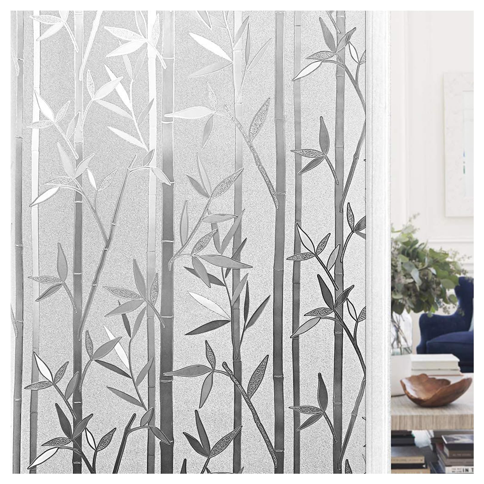 Fensterfolie Bambus