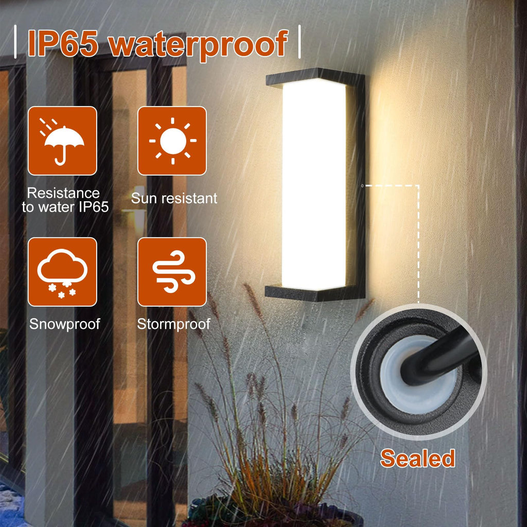 Lightsjoy 50W LED-Wandleuchte für den Außenbereich, IP65