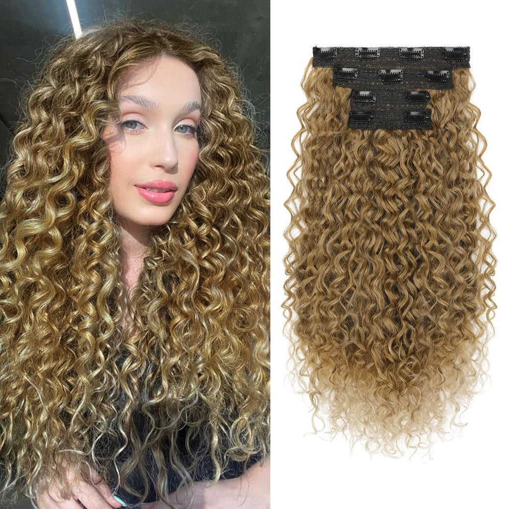 Clip-in Haarverlängerungen 100% Reines Proteinseide