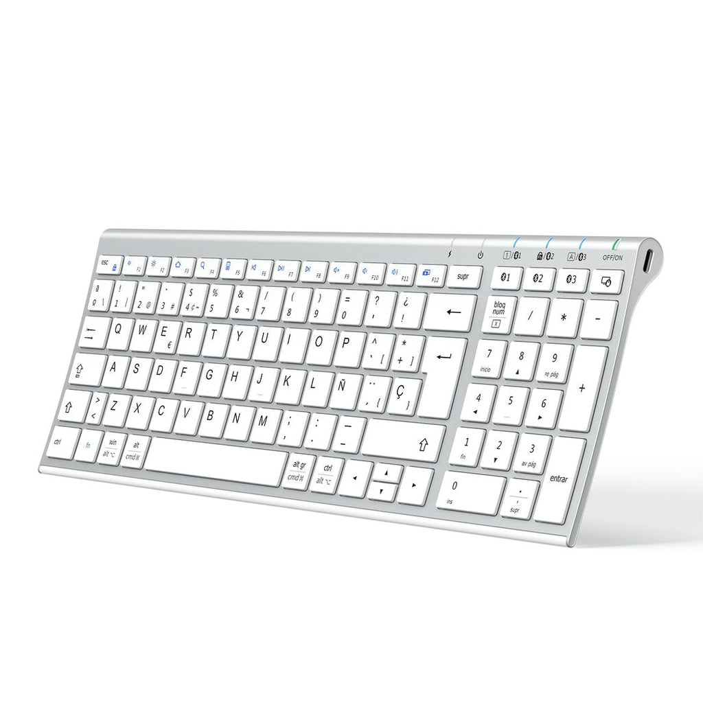 iClever BK10 Kabellose Bluetooth-Tastatur