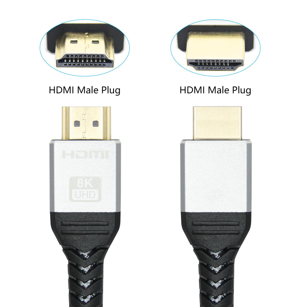 HDMI-2.1-Kabel, 1 m, 8K bei 60 Hz und 4K bei 144 Hz