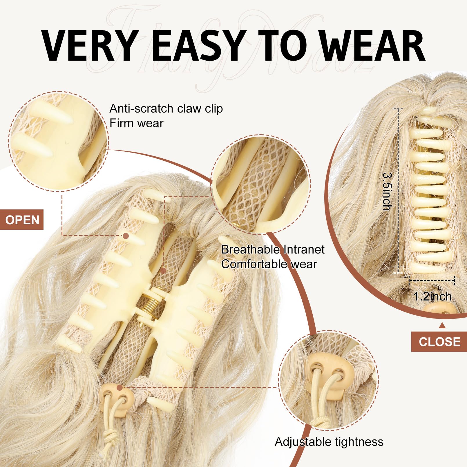 Pferdeschwanzverlängerung 50 cm
