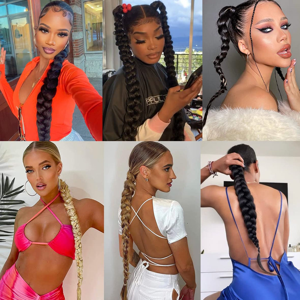 Pferdeschwanz Haarverlängerungen 34 Zoll