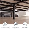 Dreamzie Bett 200x200 mit Lattenrost aus Metall