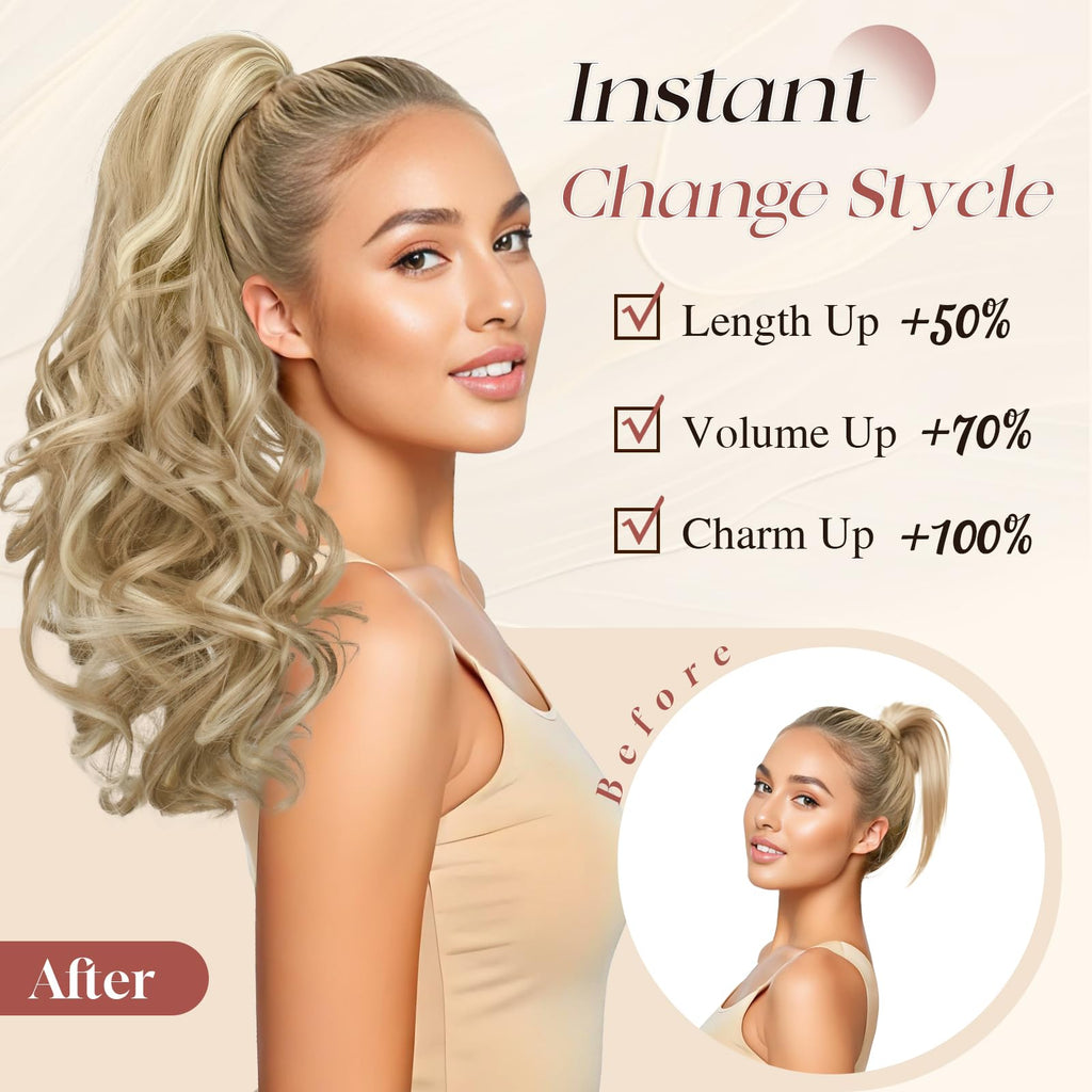 Pferdeschwanz mit Clip