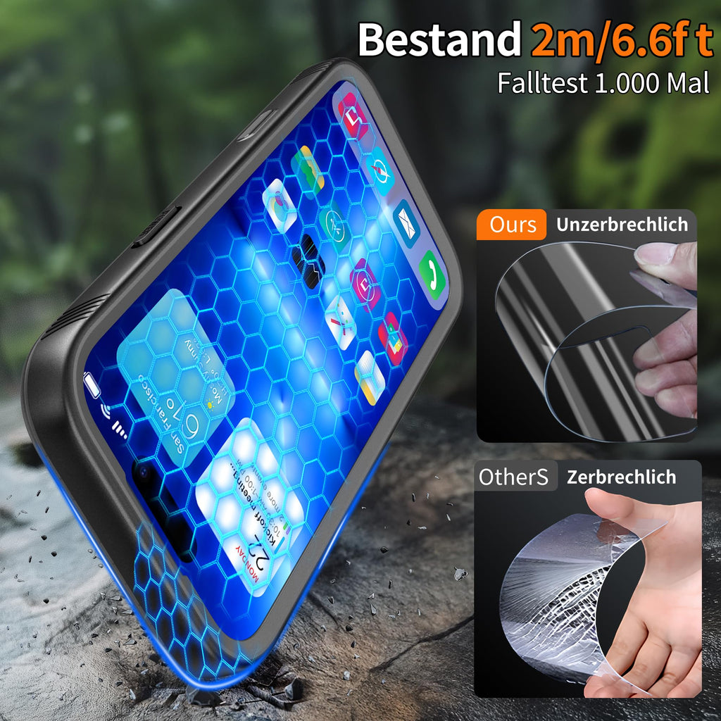iPhone 17 Pro Max Hülle Military Grade – Wasserdicht