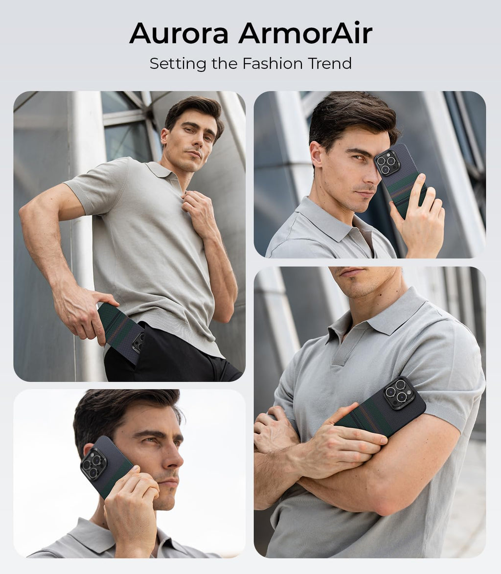 iPhone 16 Pro Hülle ultradünn aus Kevlar-Aramid Faser