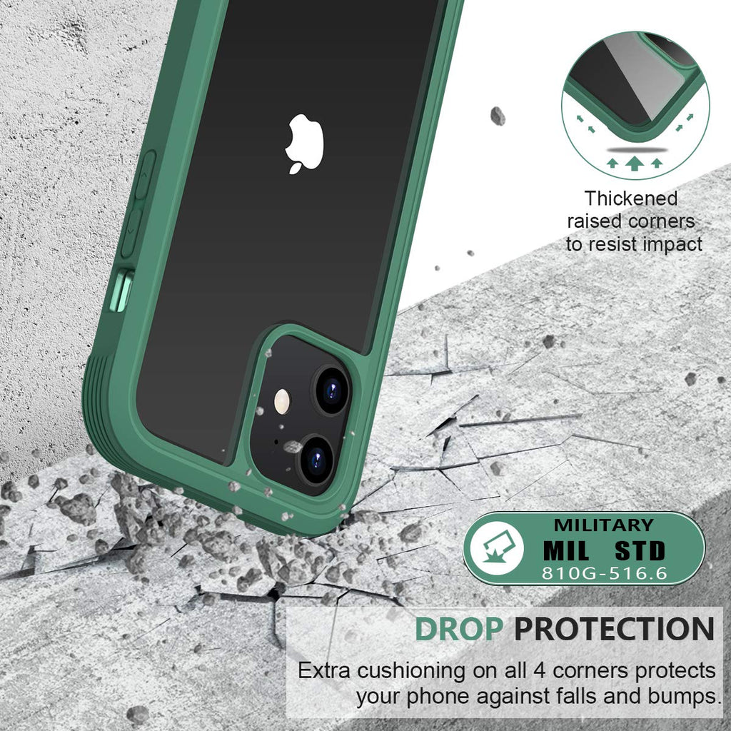 Miracase 360°-Schutzhülle für iPhone 12/12 Pro