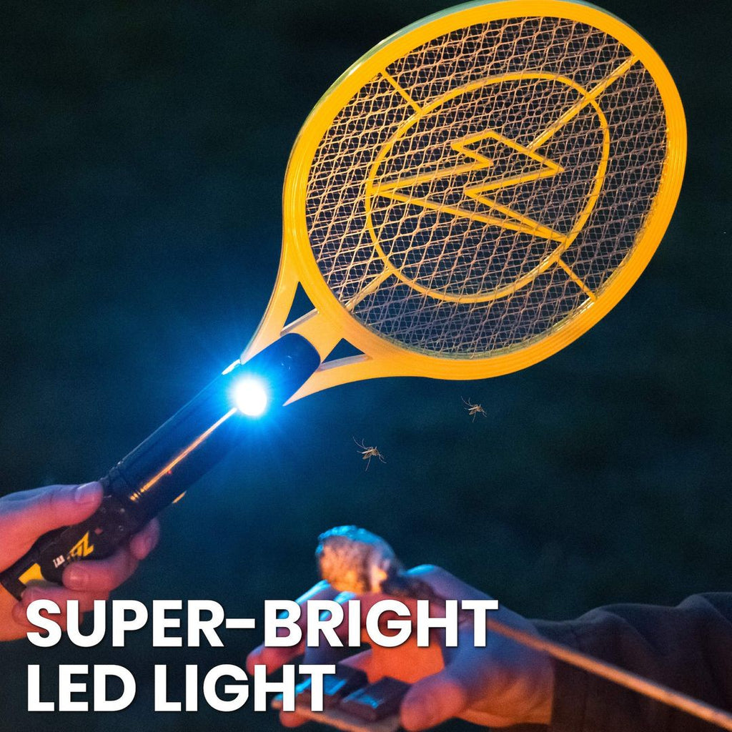 ZAP IT! Insektenvernichter – 2er-Pack, 4000 Volt, USB, LED, Wiederaufladbar
