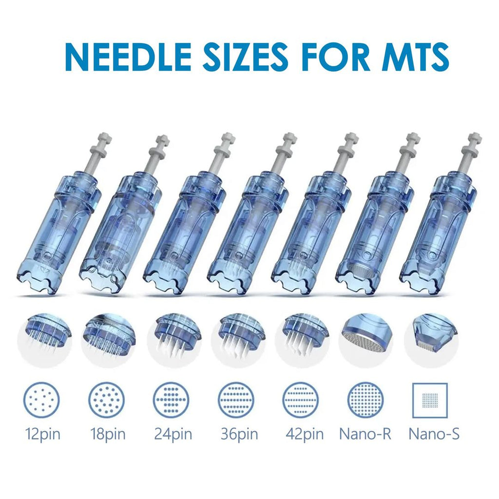Microneedling-Gerät Kabellos – Touchscreen, 0–2,5 mm Verstellbar, Profi-Mikronadelstift