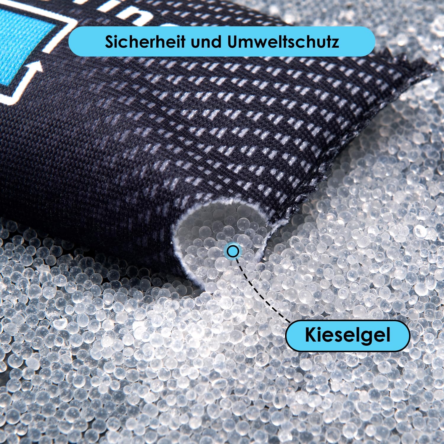 Luftentfeuchter Auto 1000g – Silica Gel wiederverwendbar gegen beschlagene Scheiben