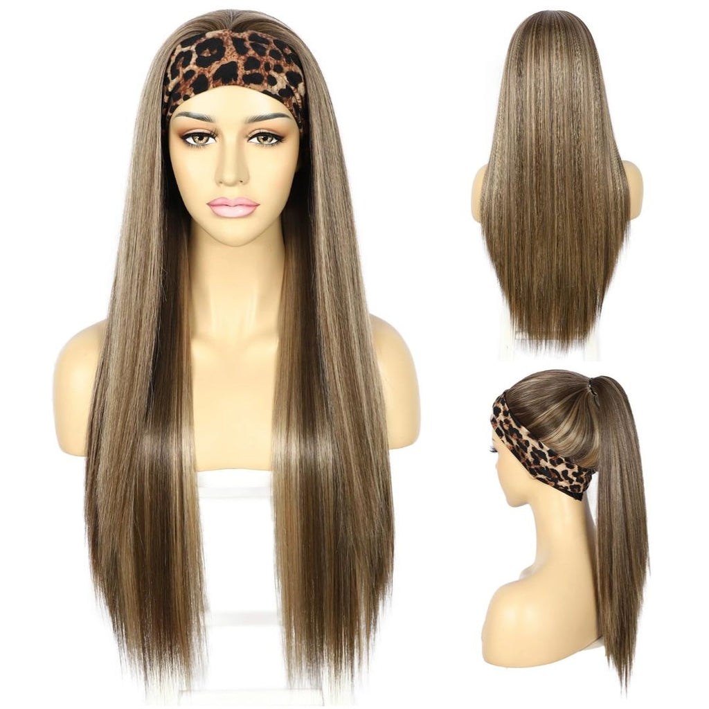 Perücke mit Haarbänder - 26 Zoll