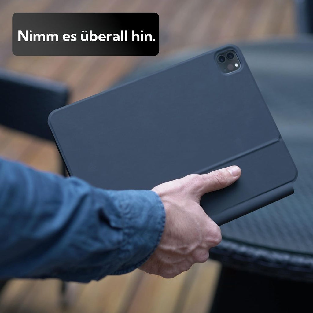 Tastaturhülle für iPad Air 11 Zoll mit Trackpad