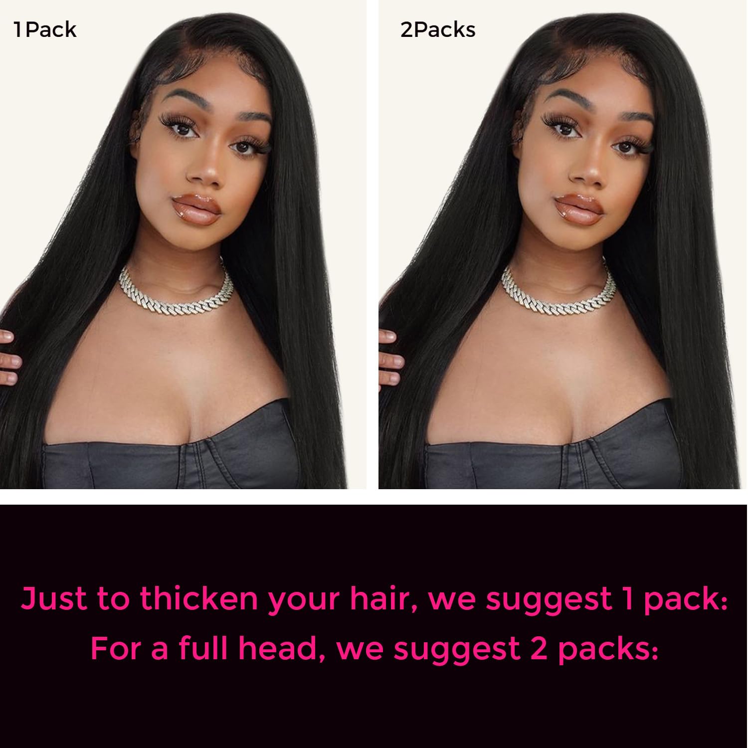 Clip-in Haarverlängerungen 110g