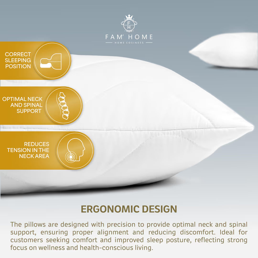 Allergikerkissen 50x70 cm 2er Set