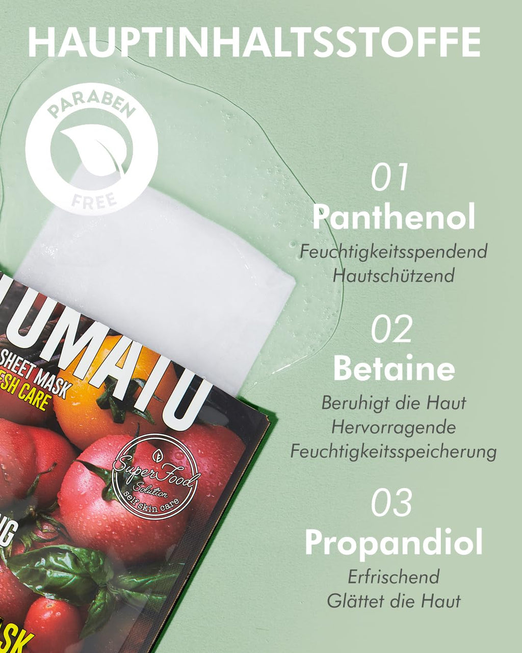 Gesichtsmasken Hautpflege – 12er-Pack