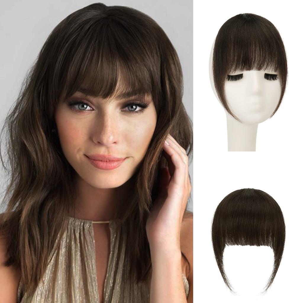 Clip-in Pony Fransen 100% Remy Echthaar