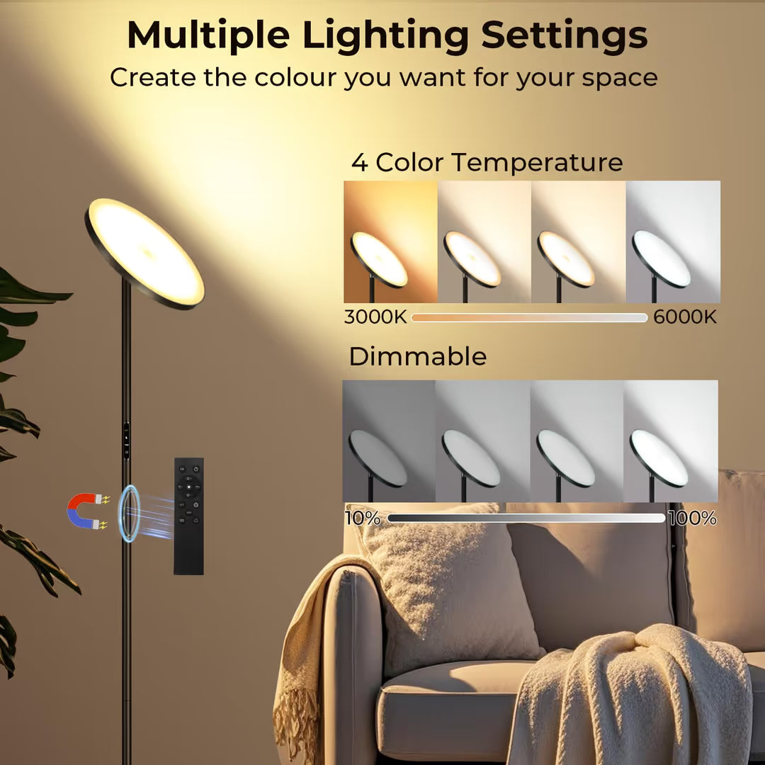 Dimmbare LED Stehlampe