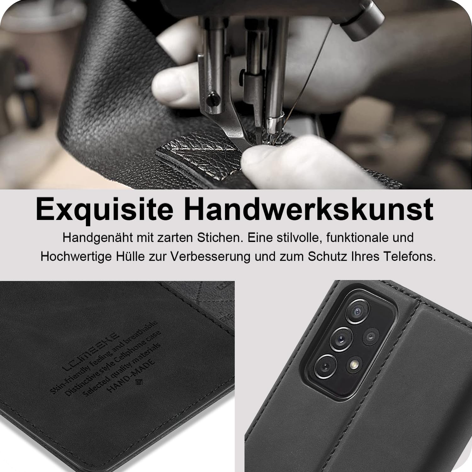 Lederhülle für Samsung Galaxy A32 5G