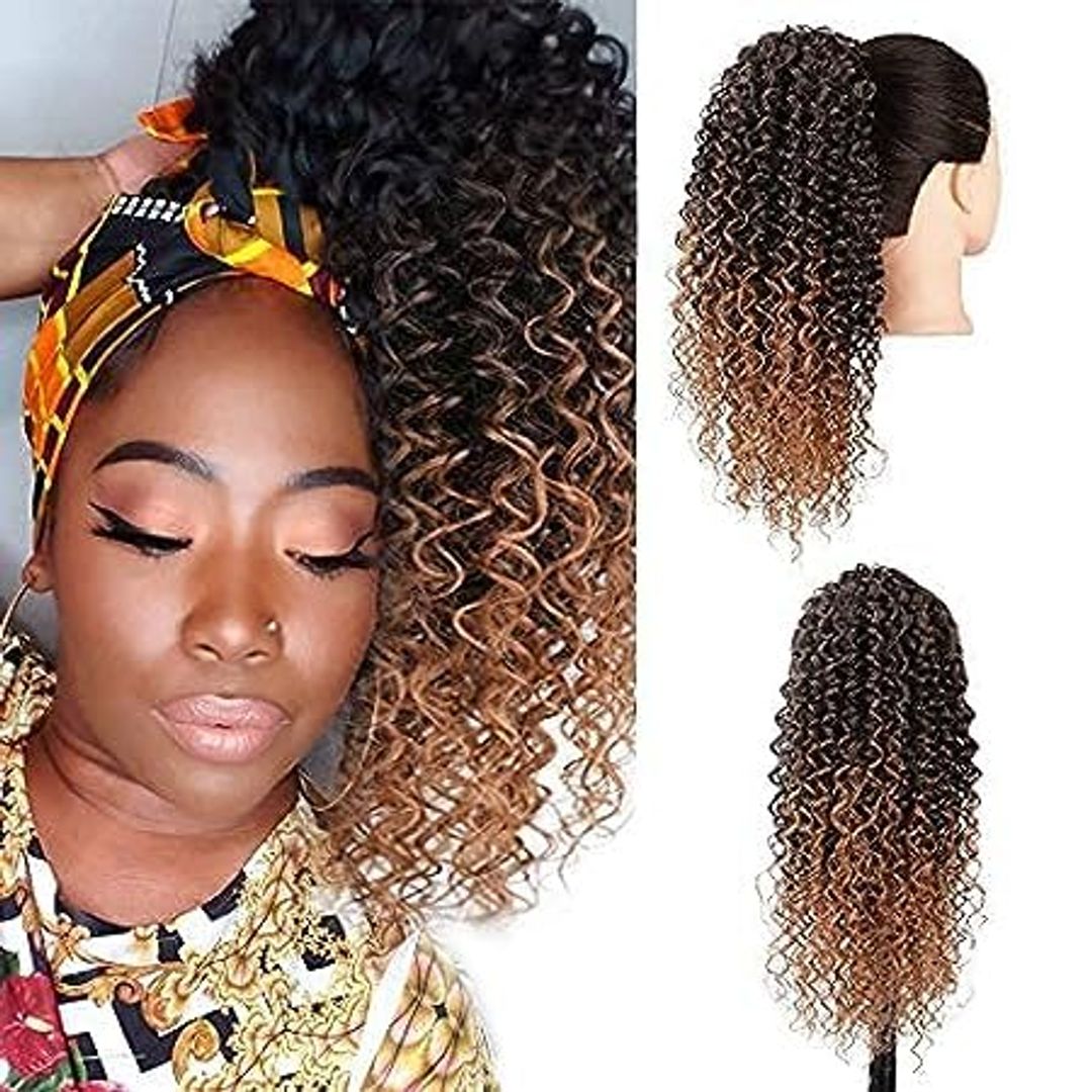 Afro Locken Pferdeschwanz