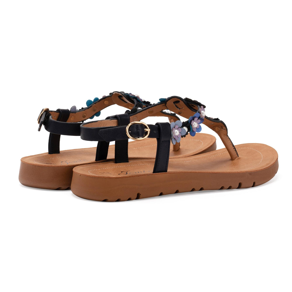 Damen-Flip-Flops in Blau, Größe EU 37, für Strand und Pool