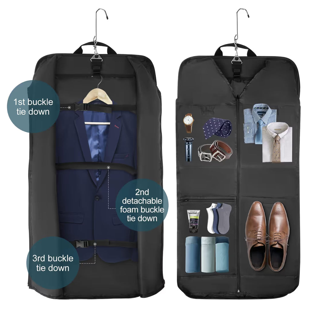 Reisebekleidungsbeutel / Faltkoffer /