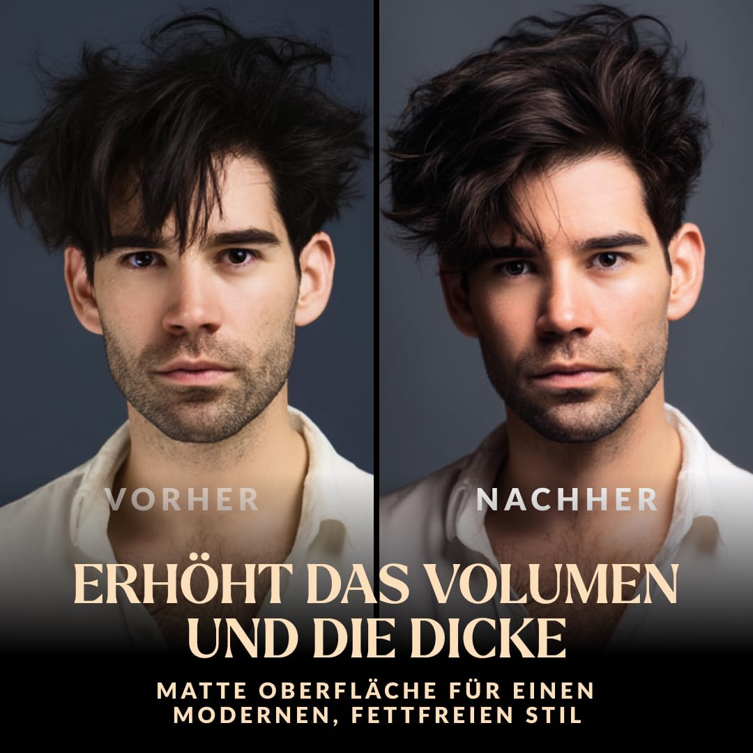 Meersalzspray für Männer – Fester Halt, 200 ml