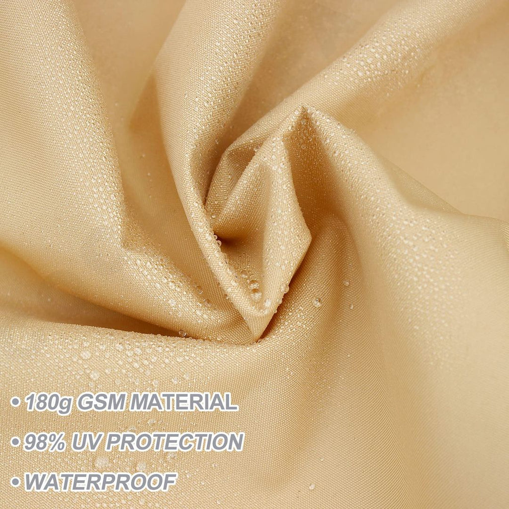 Dreieckige Sonnensegel-Markise, 5 x 5 x 7 m