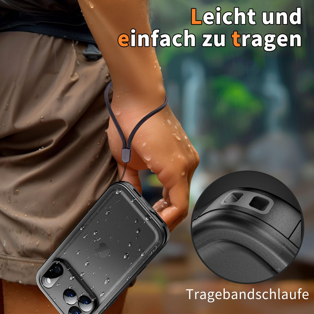 iPhone 17 Pro Max Hülle Military Grade – Wasserdicht