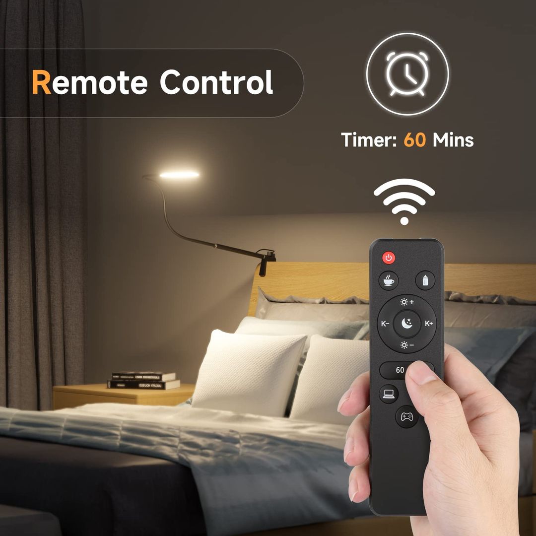 LED Schreibtischlampe stufenlos dimmbar