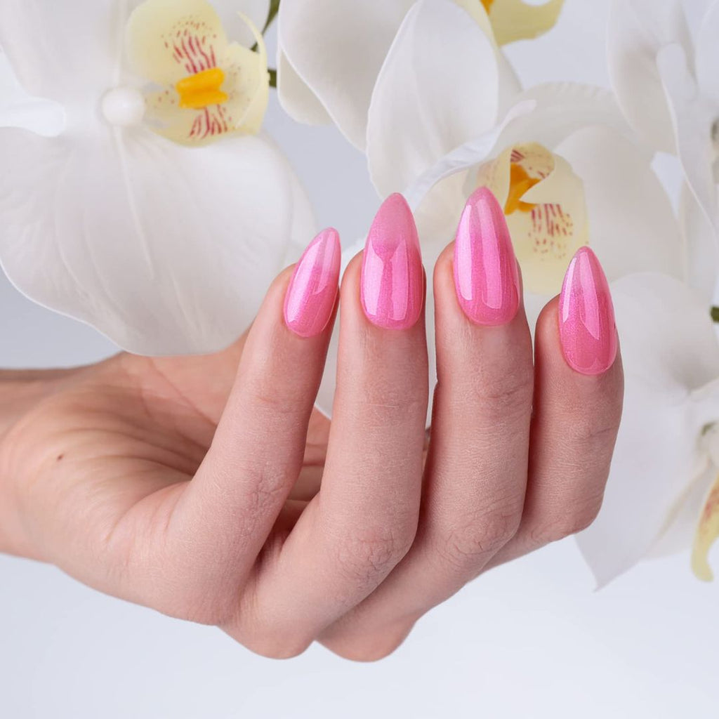 Glitzer-Gel-Nagellack – 15 ml -  Glitter Pearl Pink