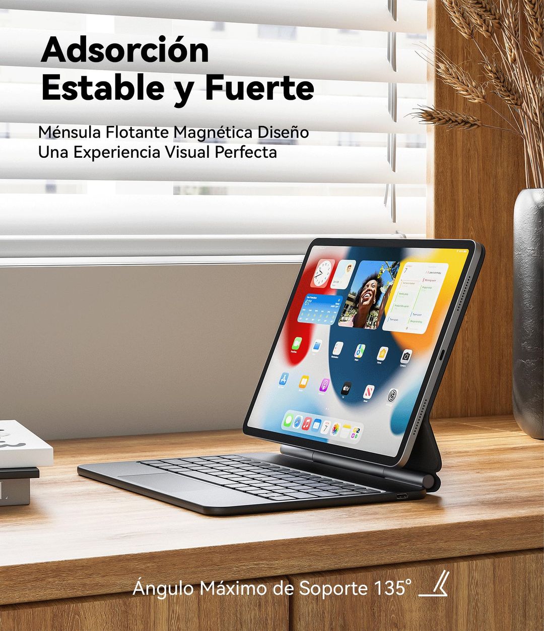 Tastatur für iPad Air 11 & Pro 11 mit Hintergrundbeleuchtung