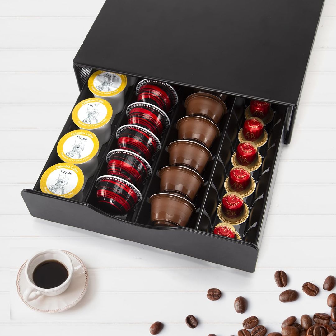 Kapselhalter Dolce Gusto Vertuo Metallorganisator Kaffeekapseln Aufbewahrung – SYSYLY –