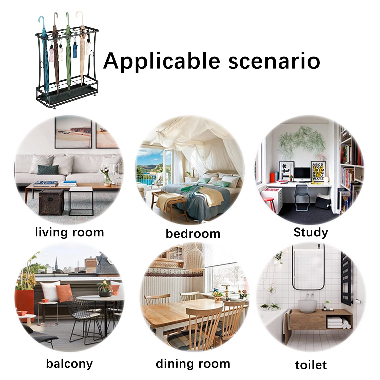 Метална стойка за чадъри