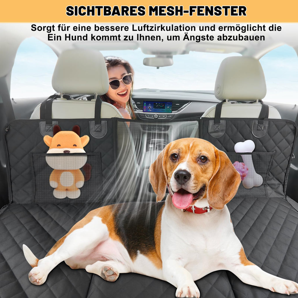 Purecas Hundedecke mit festem Boden