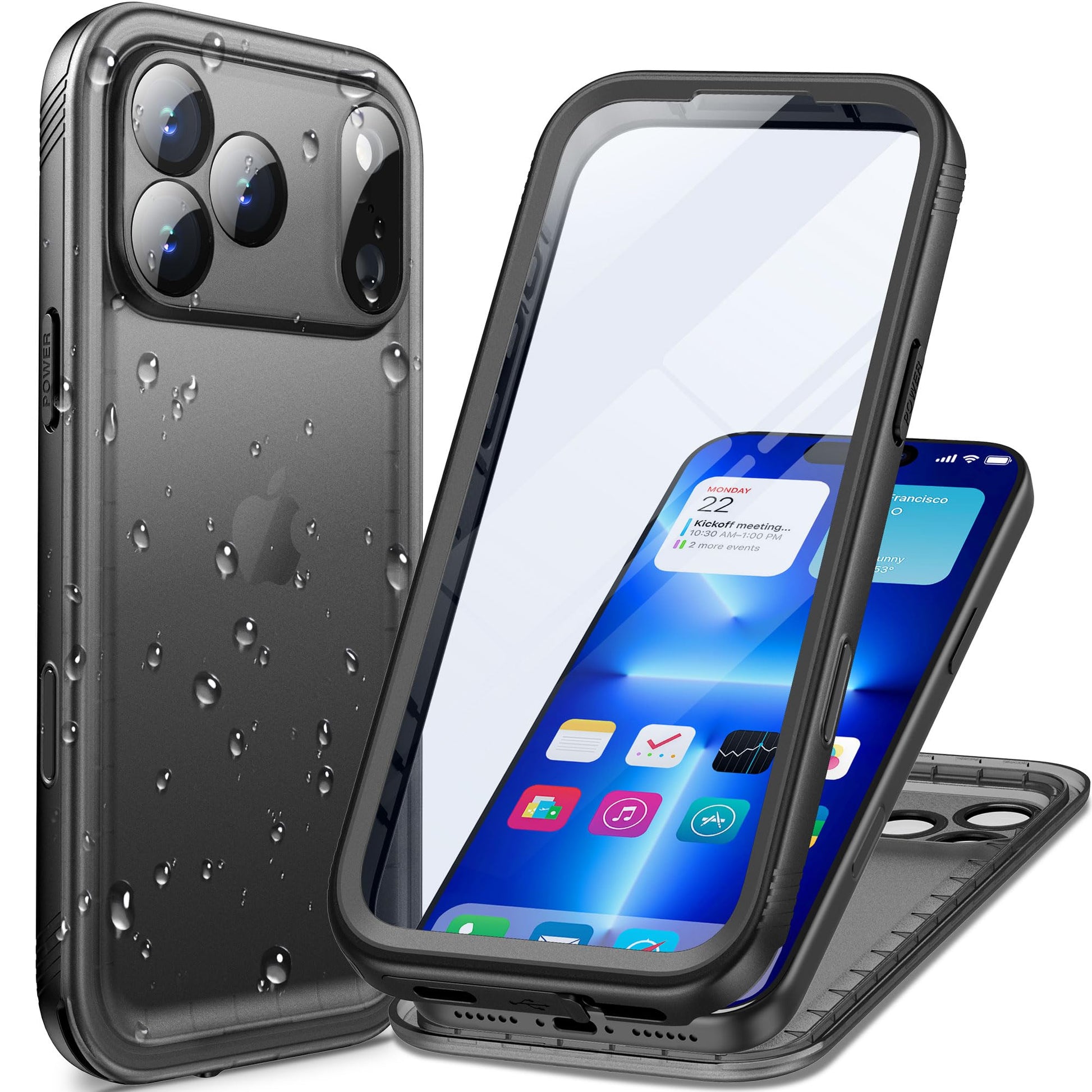 iPhone 17 Pro Max Hülle Military Grade – Wasserdicht