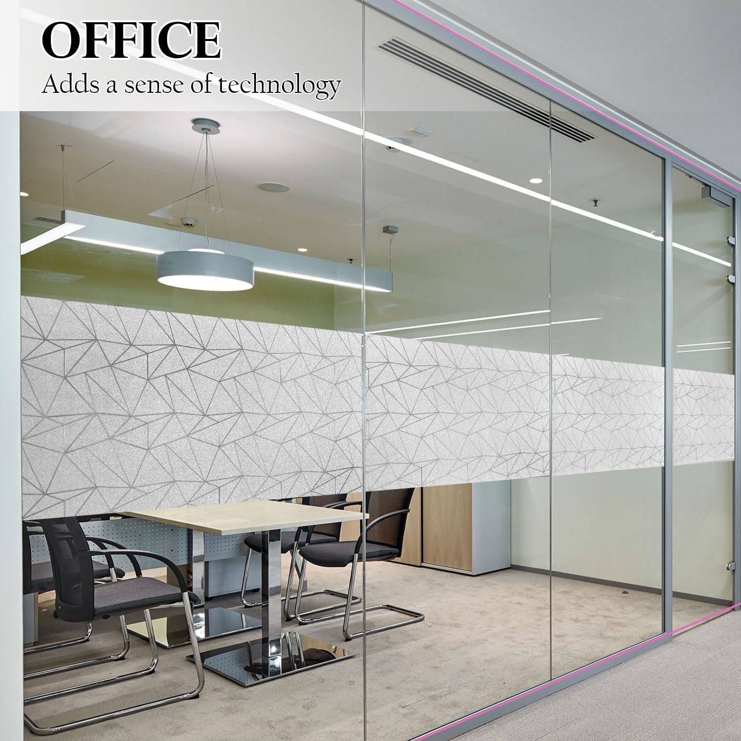 PVC-Fensterfolie, blickdicht 90 x 200 cm