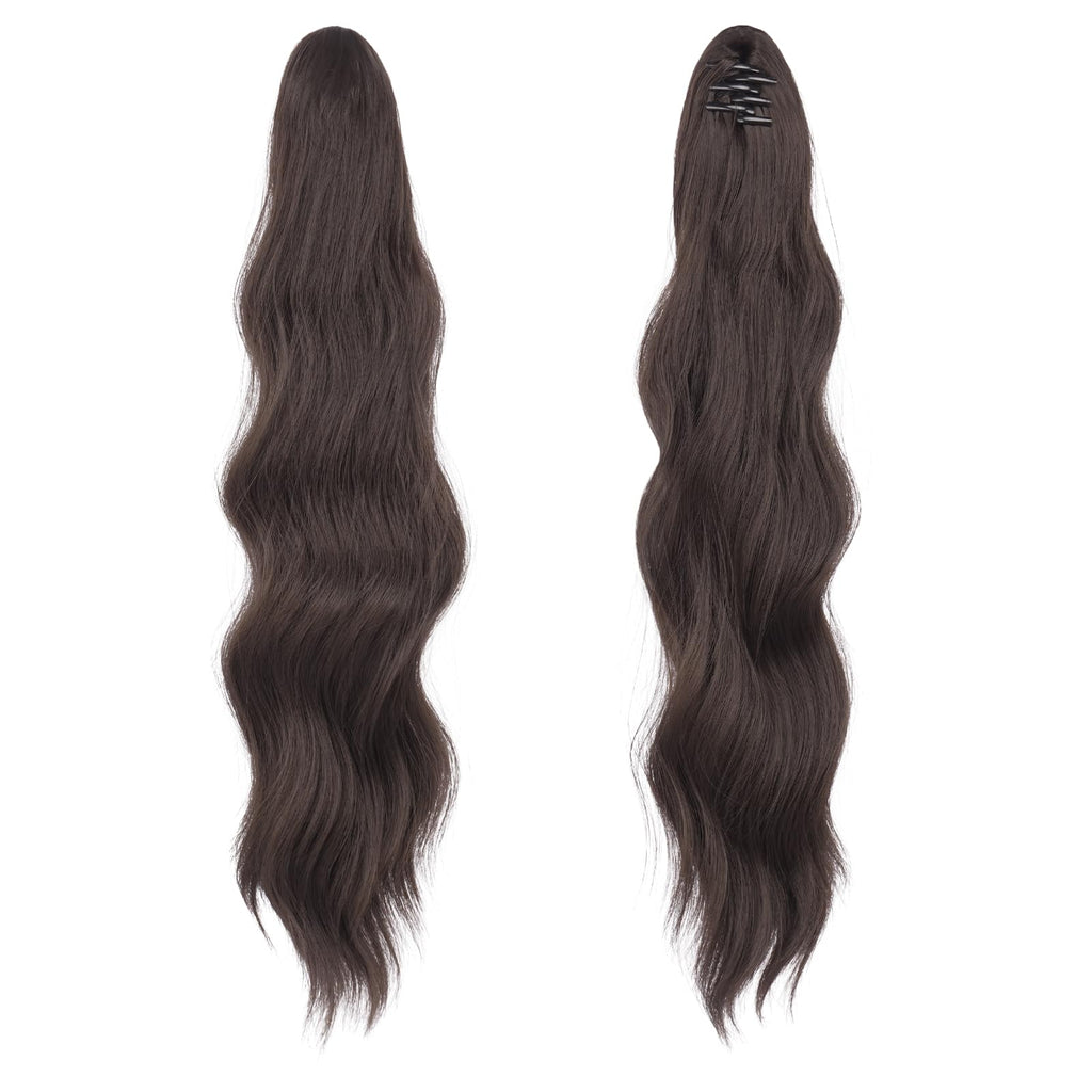 Welliges Pferdeschwanz Extensions - 50cm