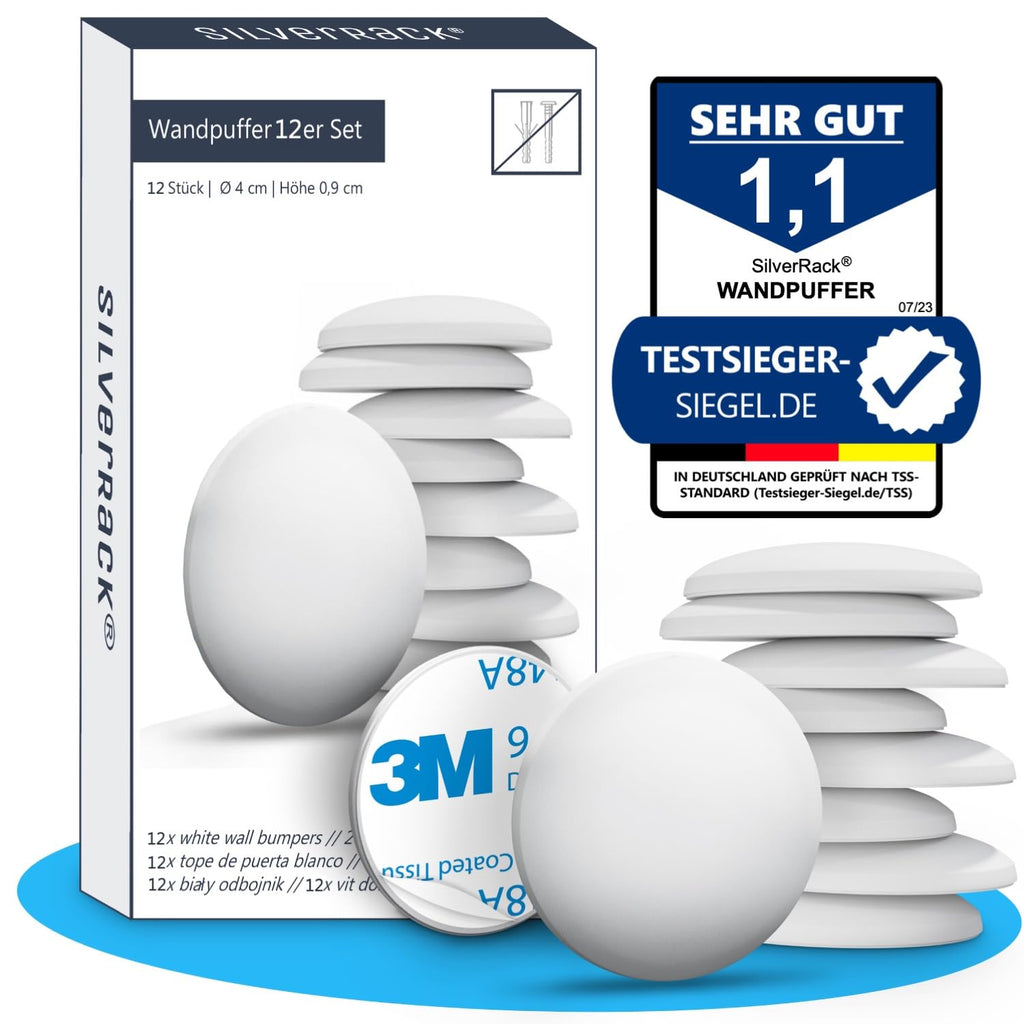 SilverRack® Türstopper Wand Selbstklebend