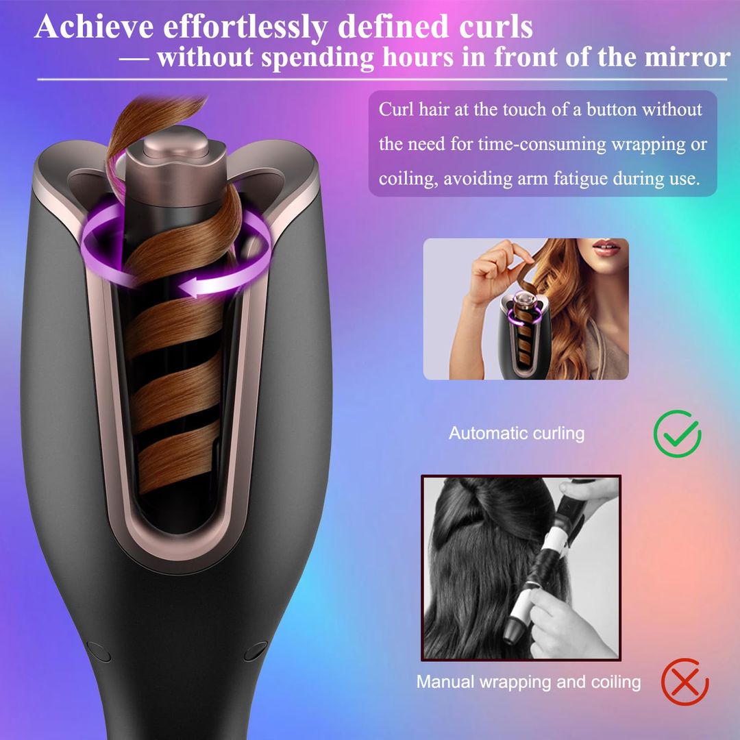Automatischer Lockenstab für das Haarstyling