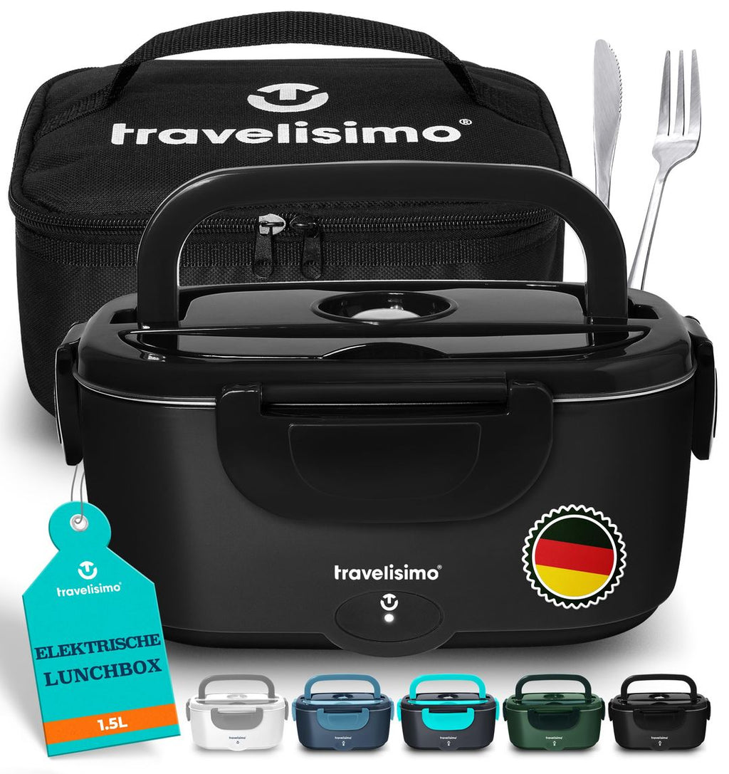 Elektrische Lunchbox 80W – 1,5L, 3-in-1 (12V/24V/220V)