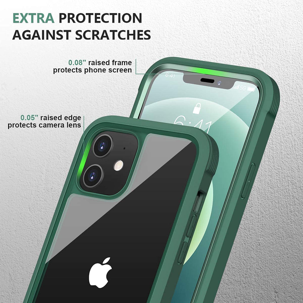 Miracase 360°-Schutzhülle für iPhone 12/12 Pro