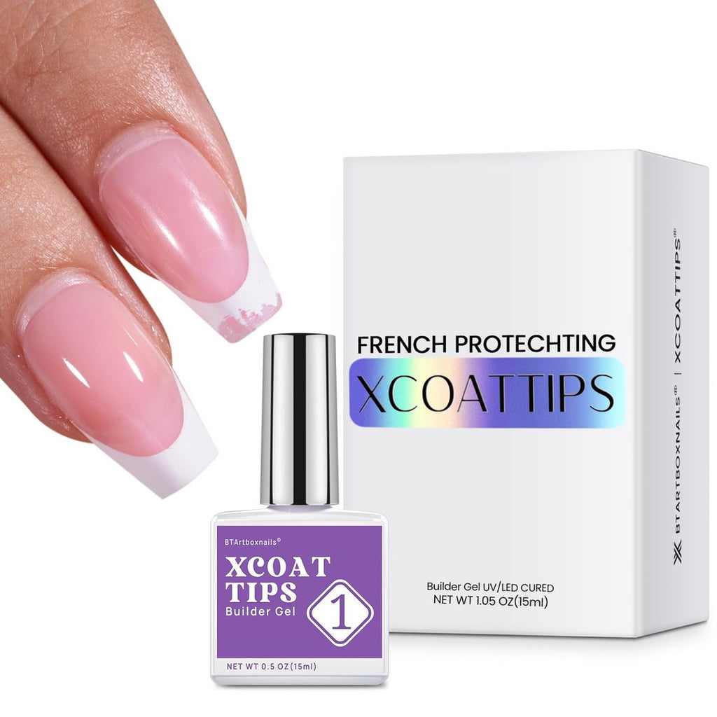 BT Art box French Press On Nails Mandelförmige mittelgroße Nagelspitzen