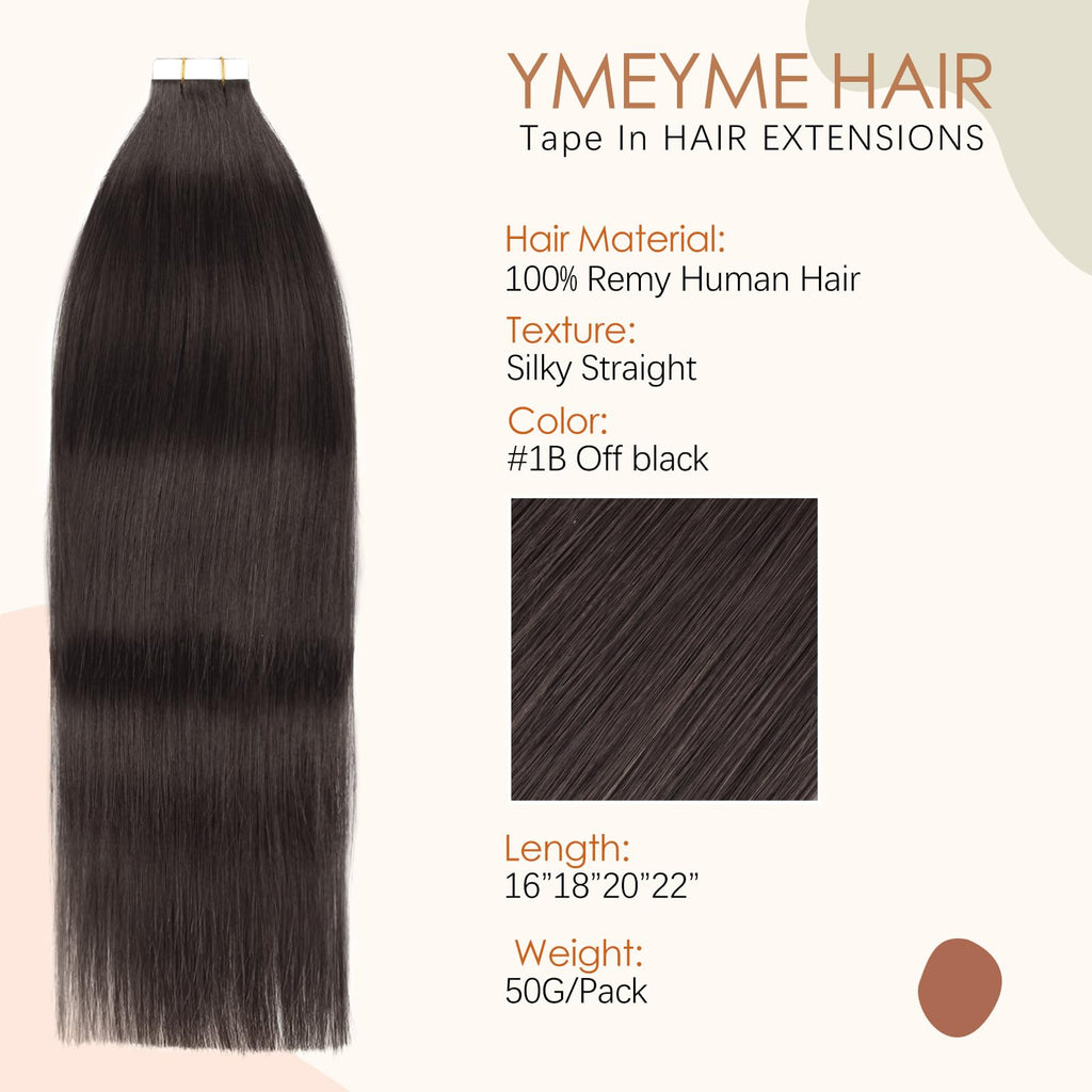 Echthaar Haarverlängerungen 50g 40cm