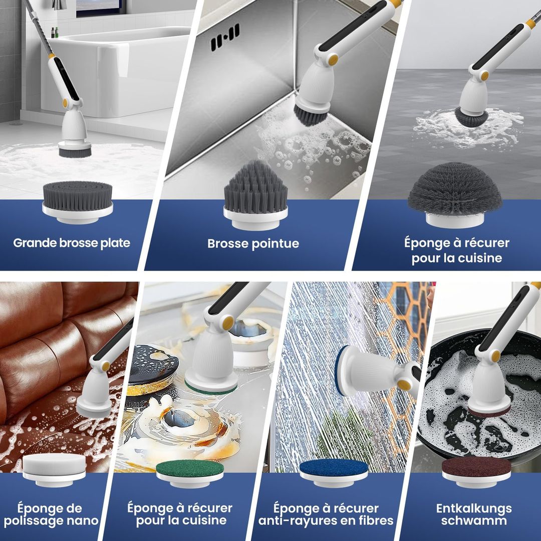 ICEPURE Elektrische Reinigungsbürste