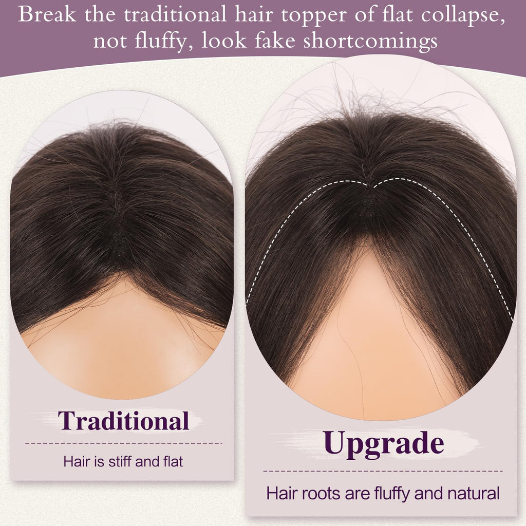 Toppers Echthaar Clip-in