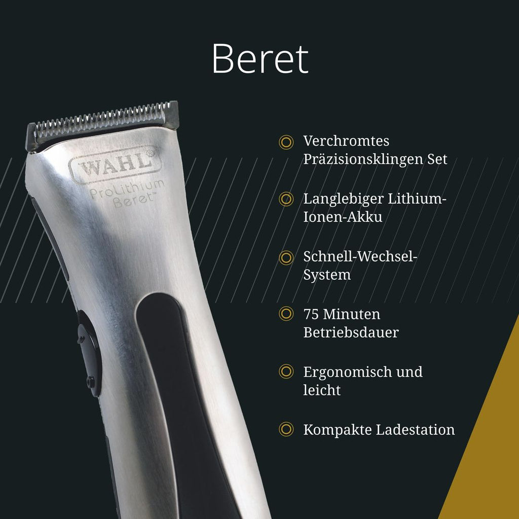 Profi-Haarschneidemaschine Kabellos – Lithium-Akku